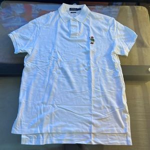 Ralph Lauren Polo Bear Polo White Size Large